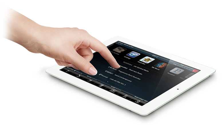 user interface ipad